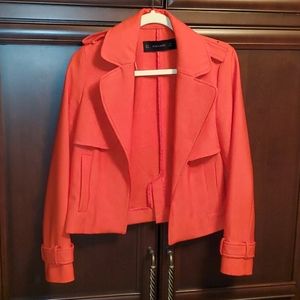 Zara red blazer